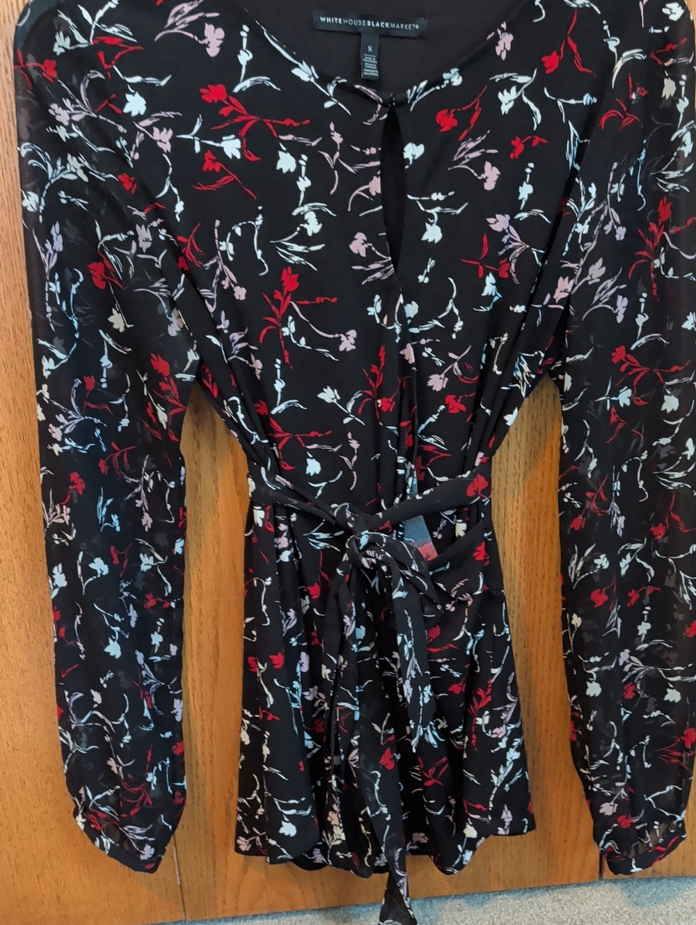 WHBM Floral Top